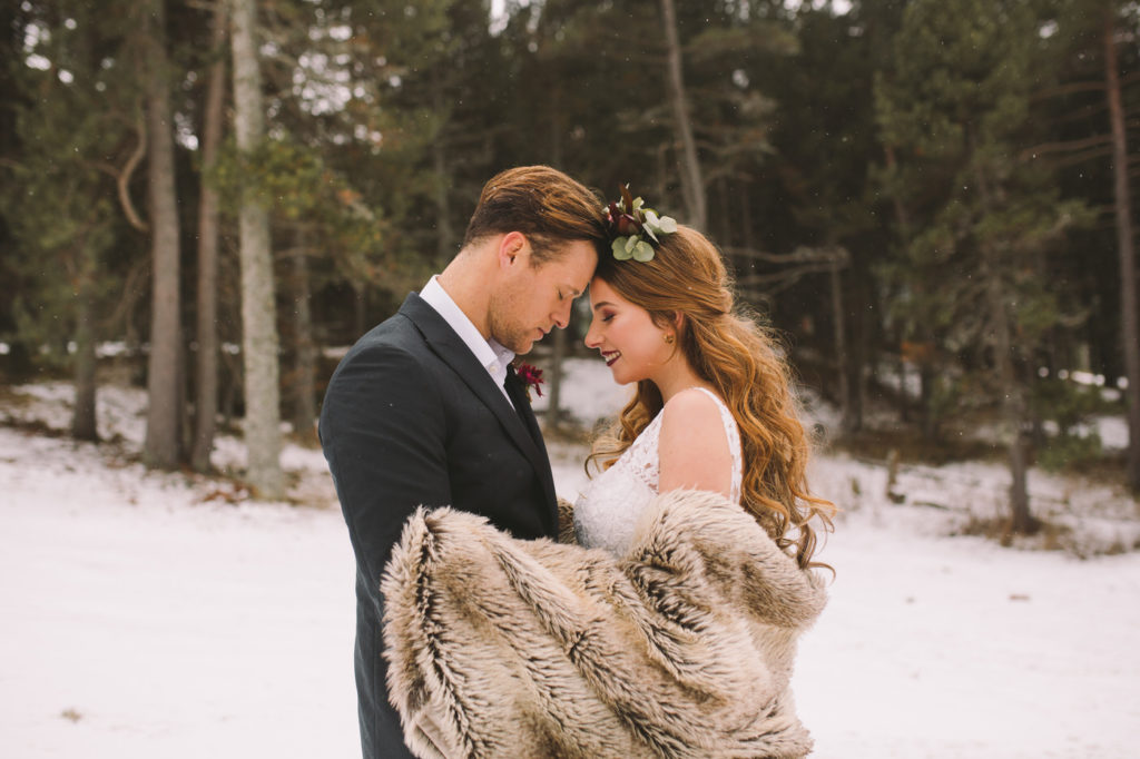 Romantic Winter Wedding Inspiration In The Catalonian Mountains