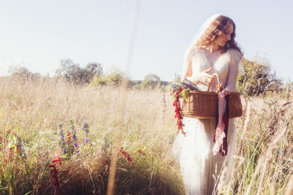Ethereal Wedding With Dreamy Bridal Headwear and Floral Details