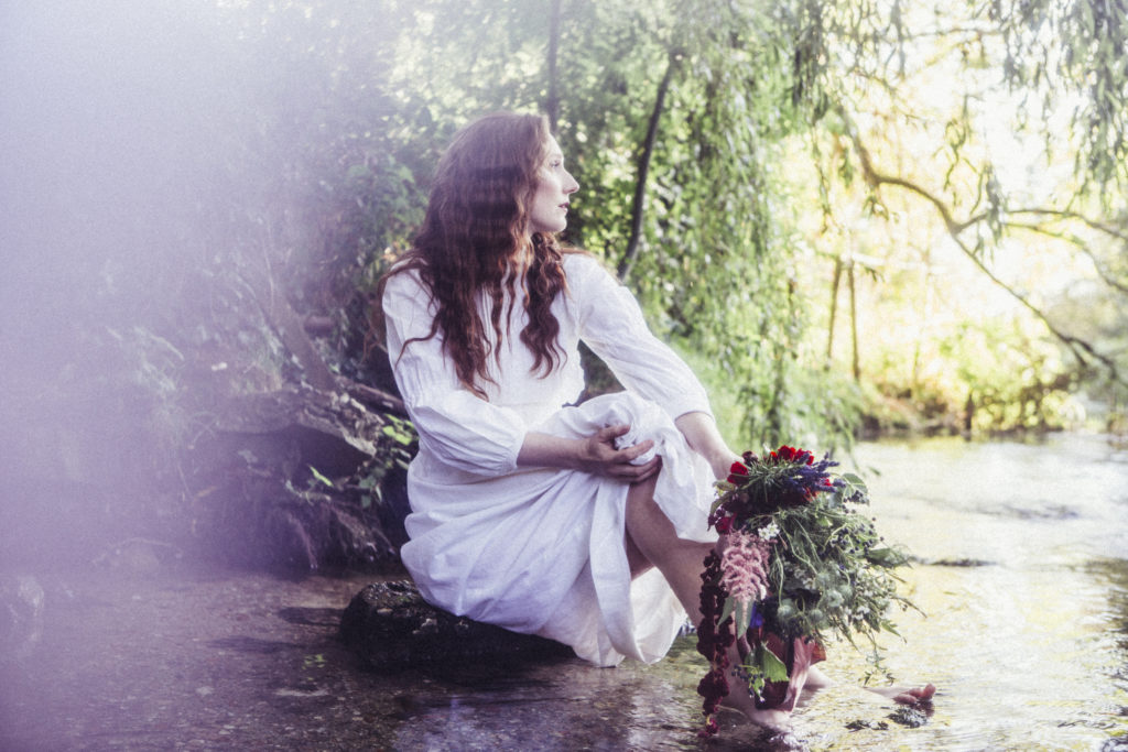 Ethereal Wedding With Dreamy Bridal Headwear and Floral Details