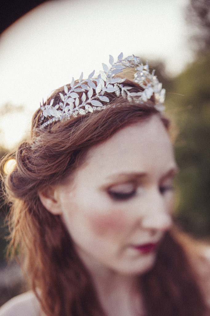 Ethereal Wedding With Dreamy Bridal Headwear and Floral Details