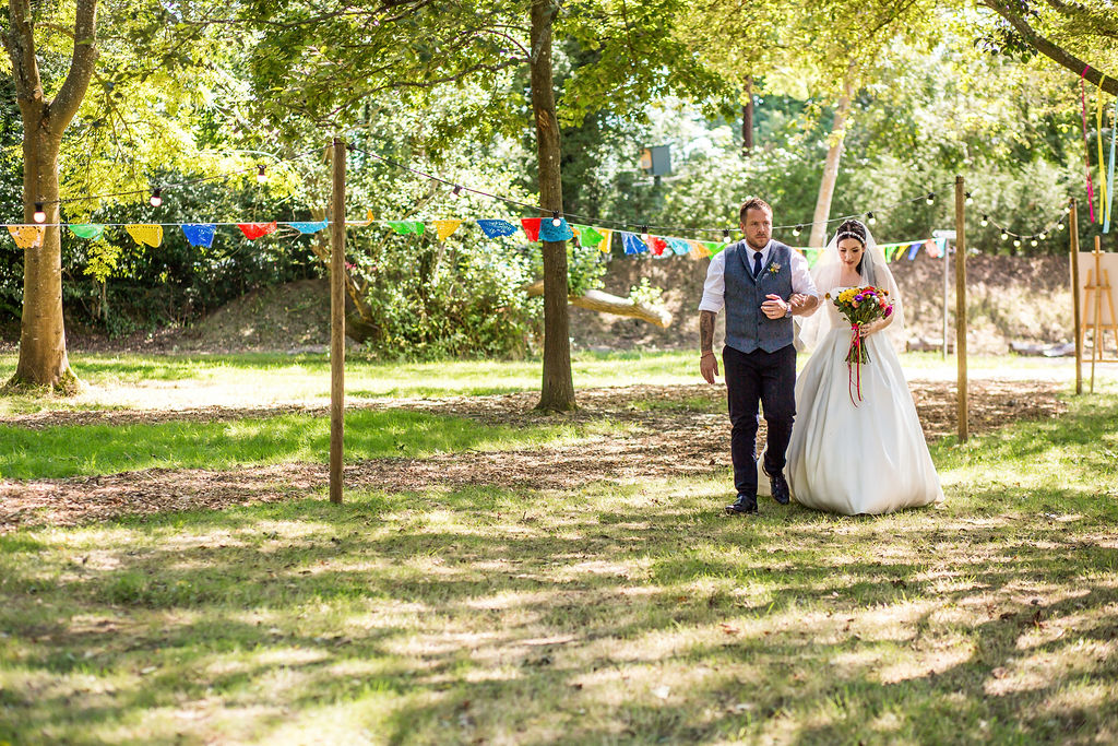 Fiesta Vibe Tipi Wedding at Five Oaks, West Sussex