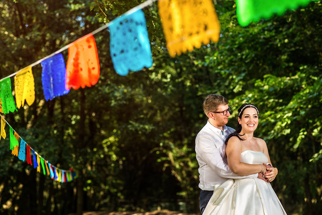 Fiesta Vibe Tipi Wedding at Five Oaks, West Sussex