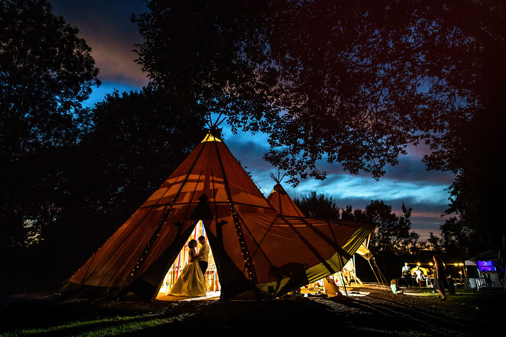 Fiesta Vibe Tipi Wedding at Five Oaks, West Sussex