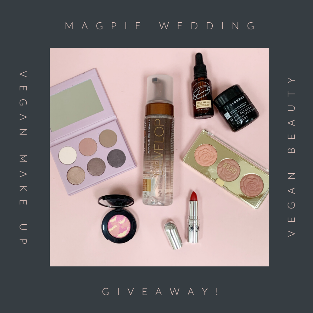 Vegan Makeup and Beauty Giveaway with Magpie Wedding