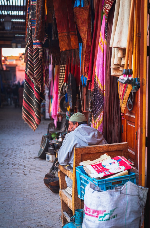Marrakesh Honeymoons- the perfect mini moon or pamper weekend destination at Riad Spice - shopping