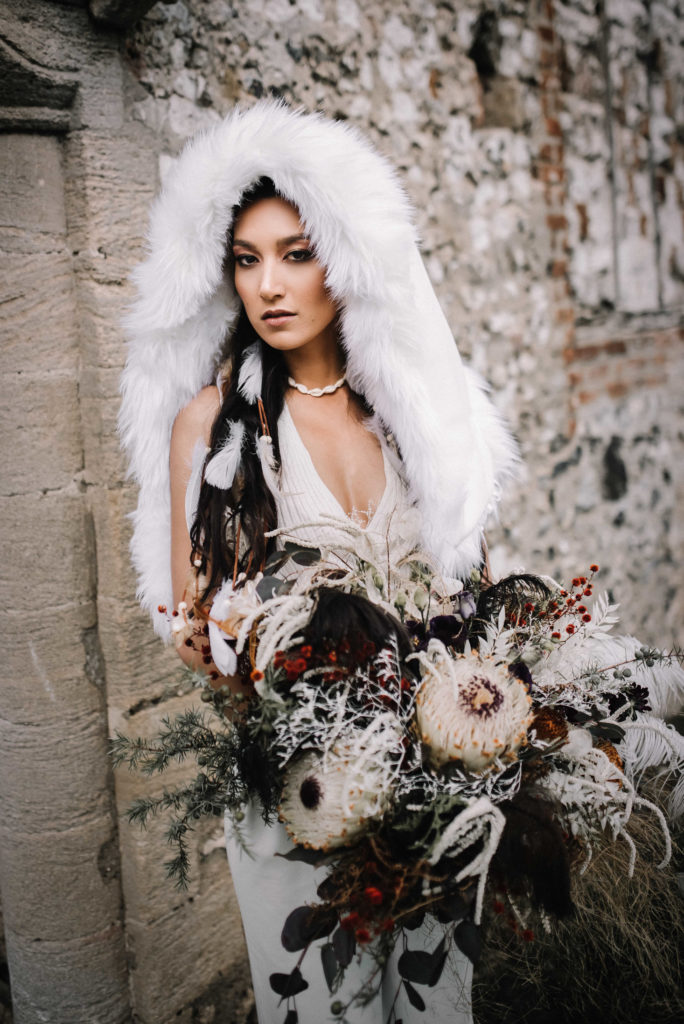 Forest Wedding Inspiration With Alternative Bridal Style