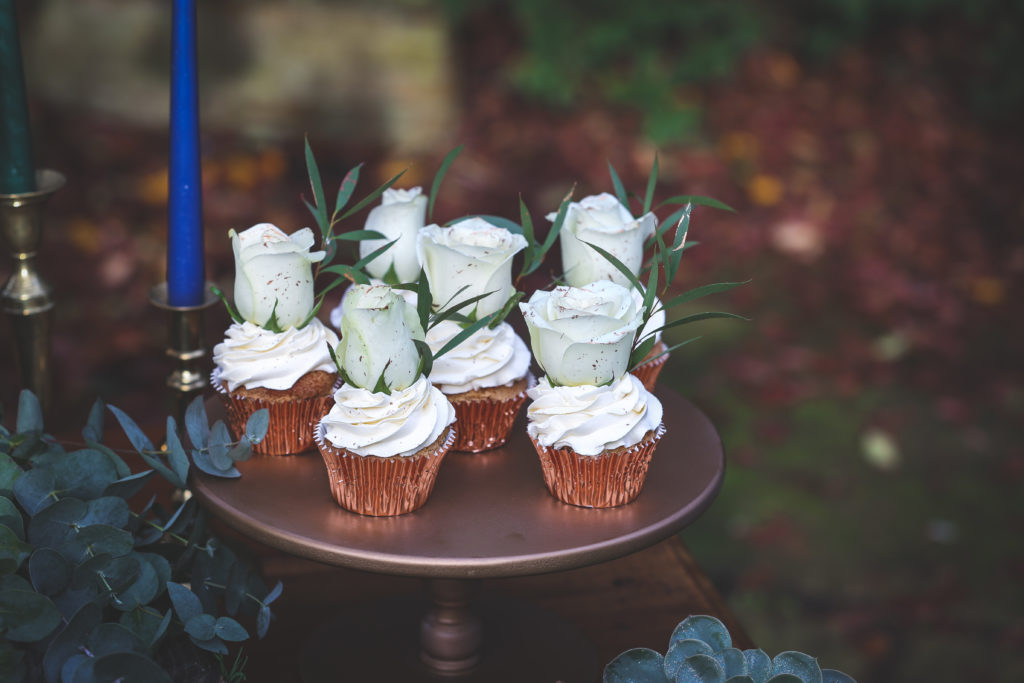 Outdoor Ethical Tea Party Wedding With Classic Blue Hue Styling