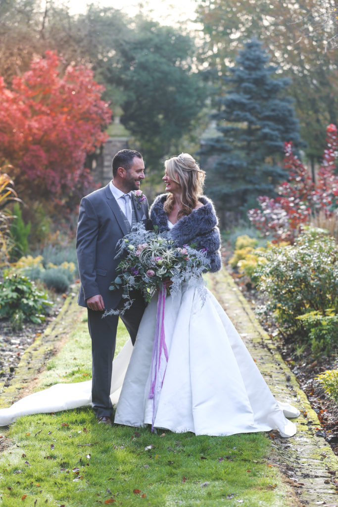 Outdoor Ethical Tea Party Wedding With Classic Blue Hue Styling