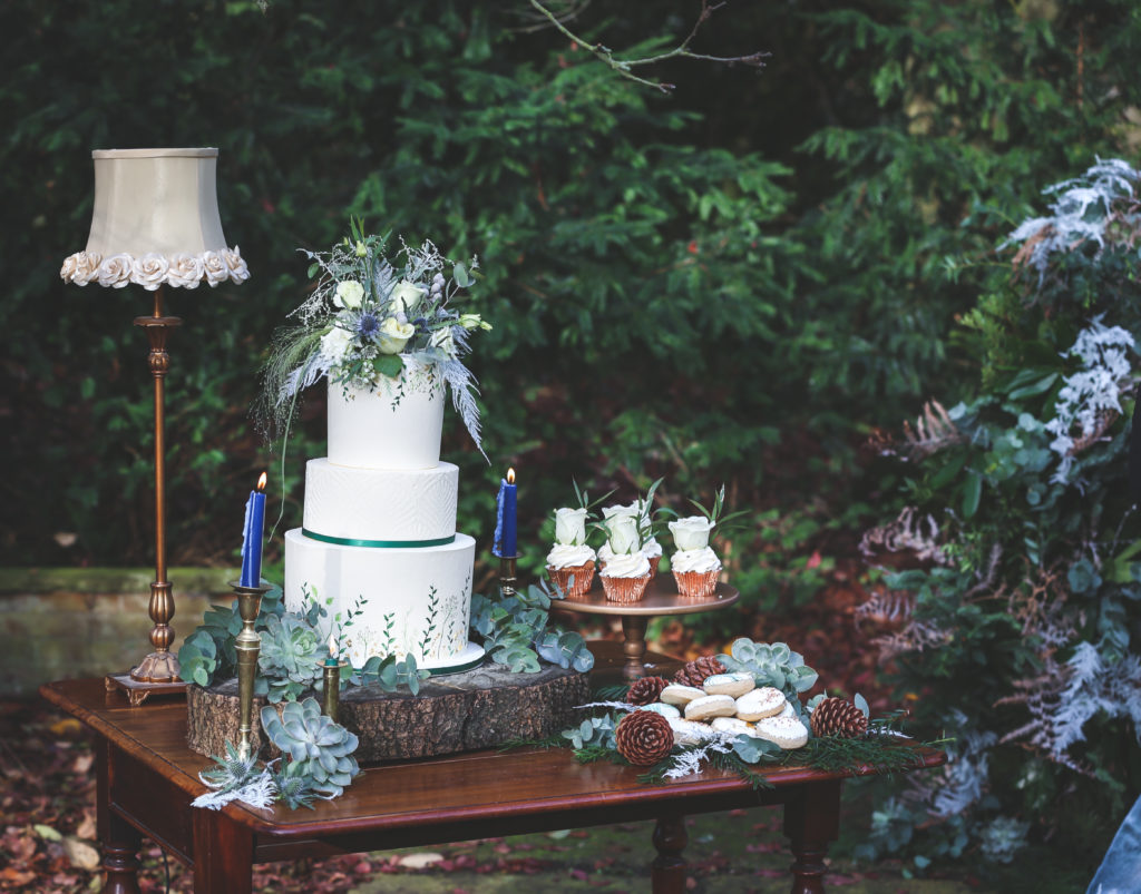 Outdoor Ethical Tea Party Wedding With Classic Blue Hue Styling