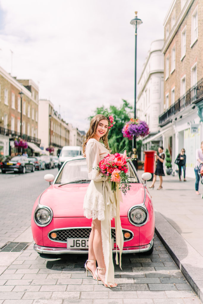 Barbie Pink Retro Wedding Inspiration at Peggy Porschen London