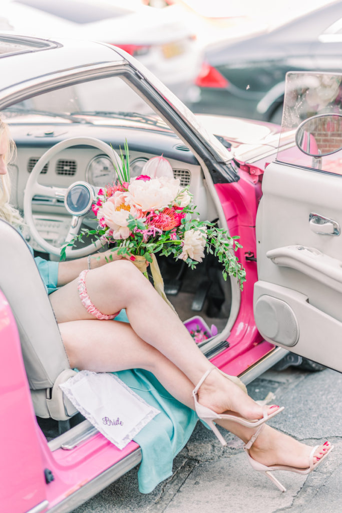 Barbie Pink Retro Wedding Inspiration at Peggy Porschen London