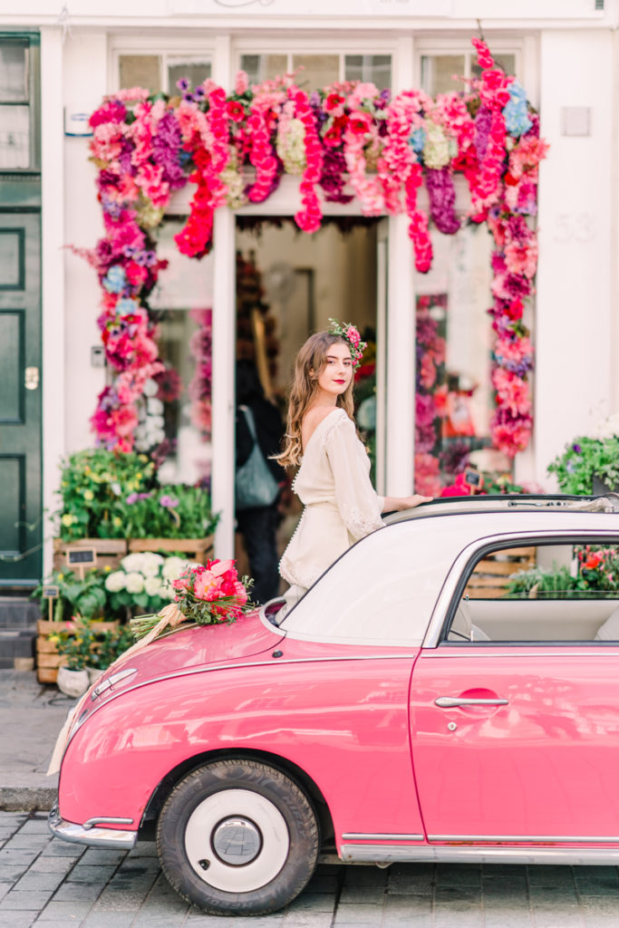 Barbie Pink Retro Wedding Inspiration at Peggy Porschen London