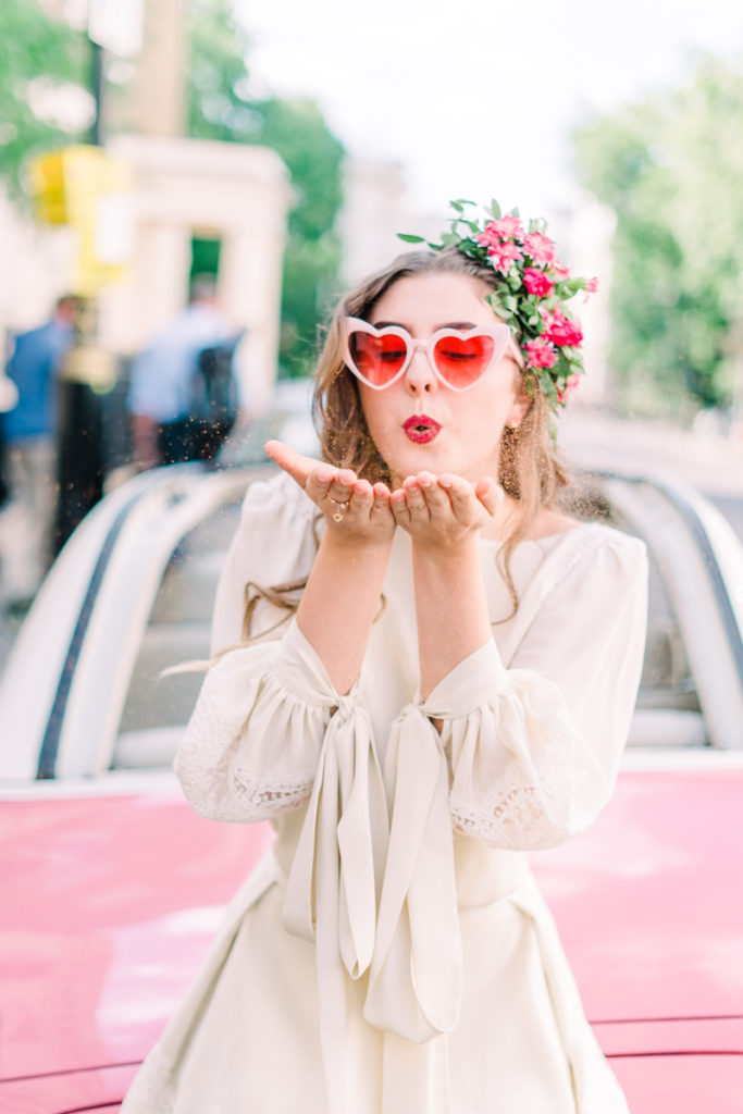 Barbie Pink Retro Wedding Inspiration at Peggy Porschen London