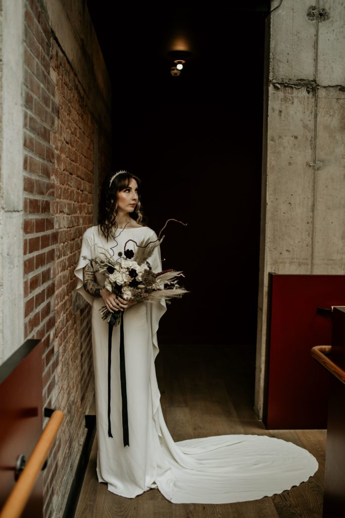 Bride of Frankenstein Alternative Sustainable Wedding Inspiration