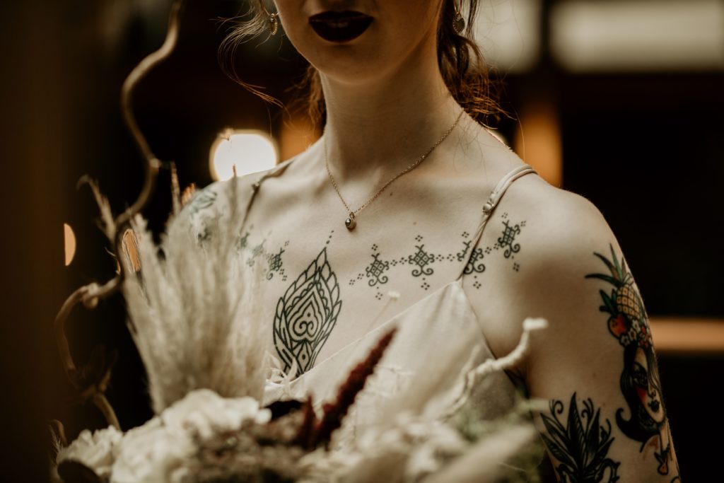 Bride of Frankenstein Alternative Sustainable Wedding Inspiration