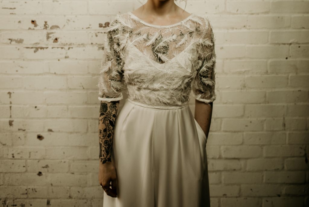 Bride of Frankenstein Alternative Sustainable Wedding Inspiration