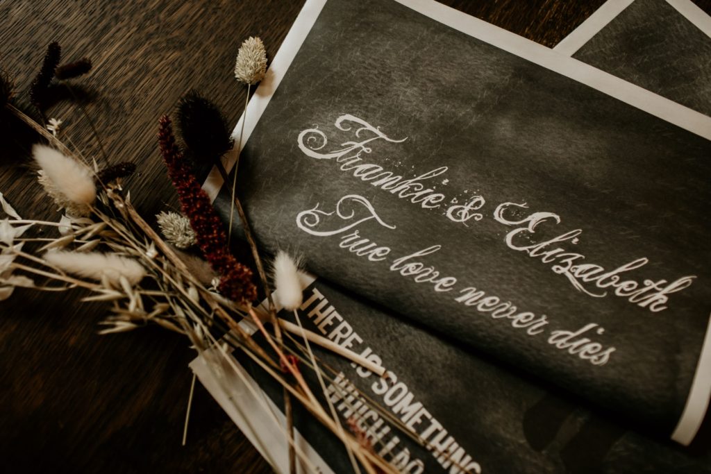 Bride of Frankenstein Alternative Sustainable Wedding Inspiration