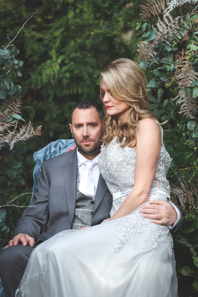 Outdoor Ethical Tea Party Wedding With Classic Blue Hue Styling