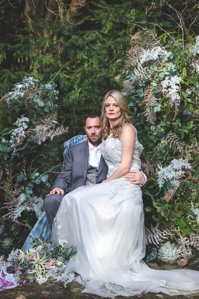 Outdoor Ethical Tea Party Wedding With Classic Blue Hue Styling