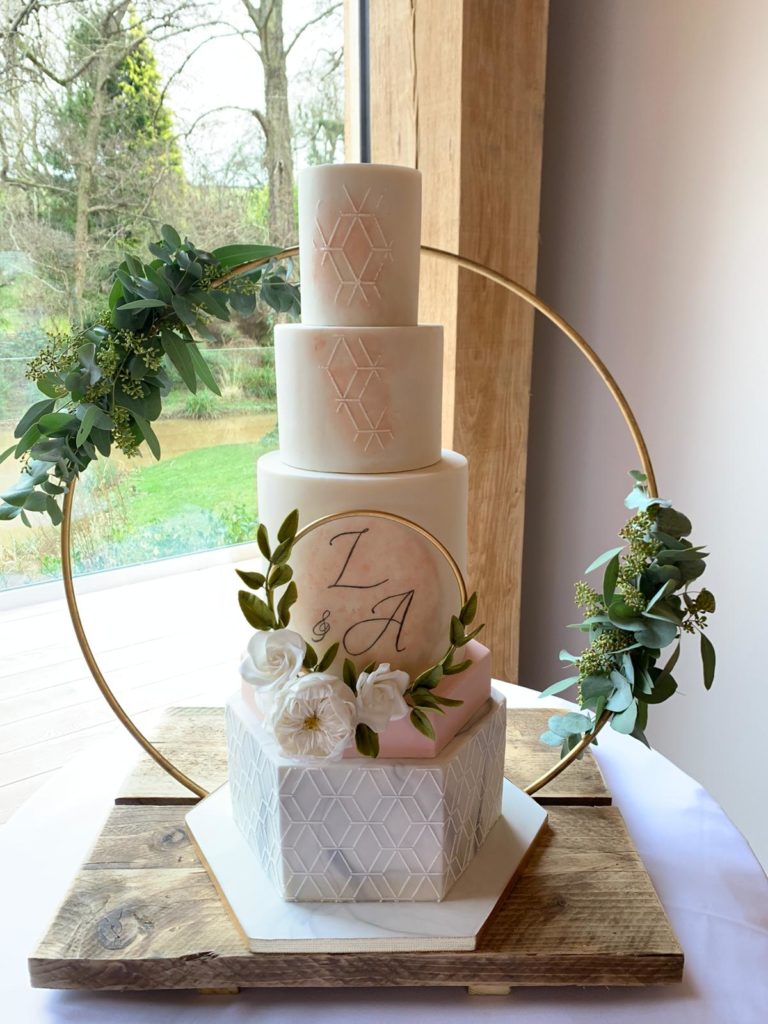 Kate Tynan Little Button Bakery Wedding Cake
