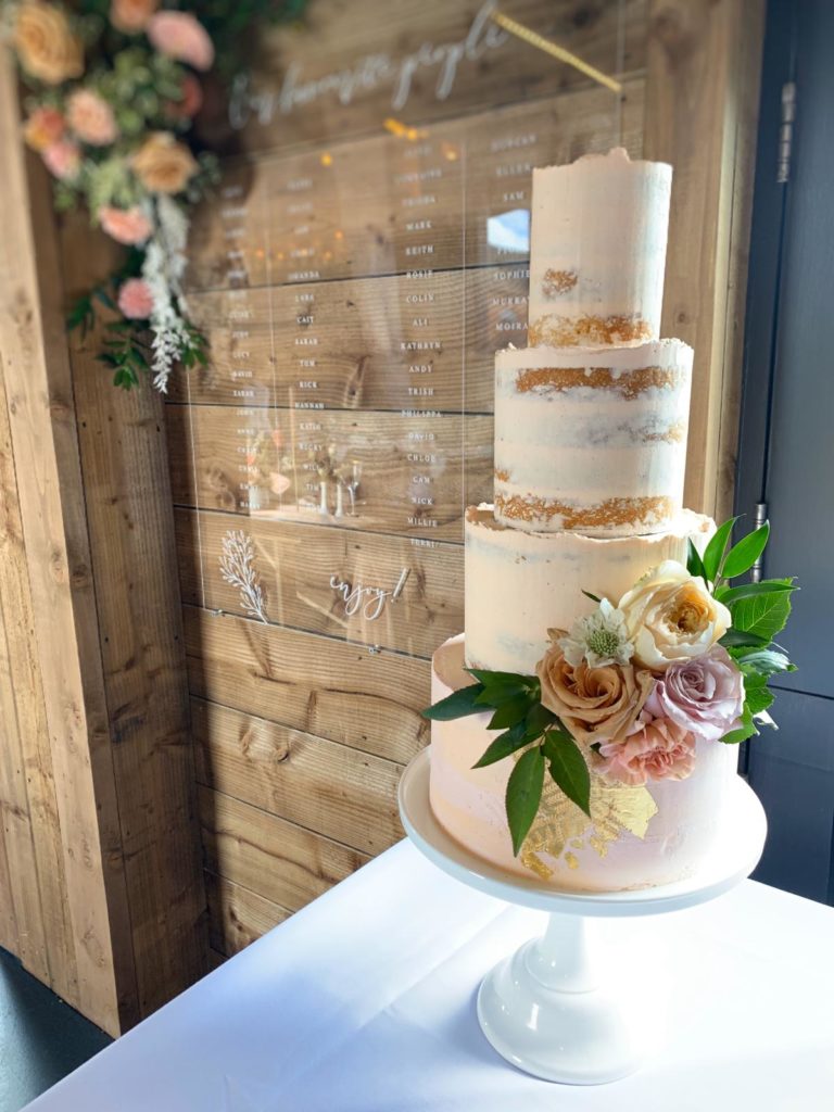 Kate Tynan Little Button Bakery Wedding Cake