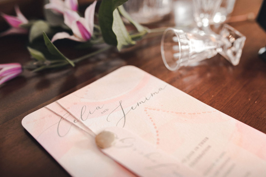 Modern Vintage Wedding Inspiration at Deer Park, Devon