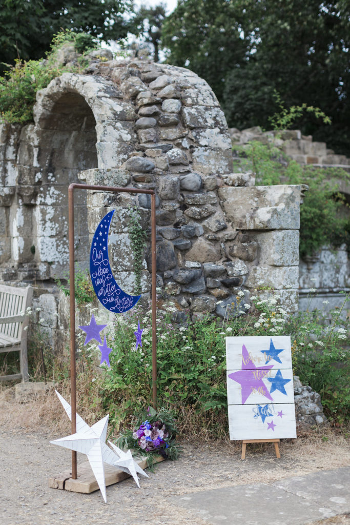 Celestial Enchantment Wedding at Jervaulx Abbey North Yorkshire