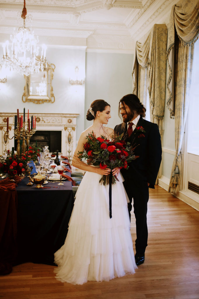 Beauty And The Beast Wedding Inspiration at Dartmouth House