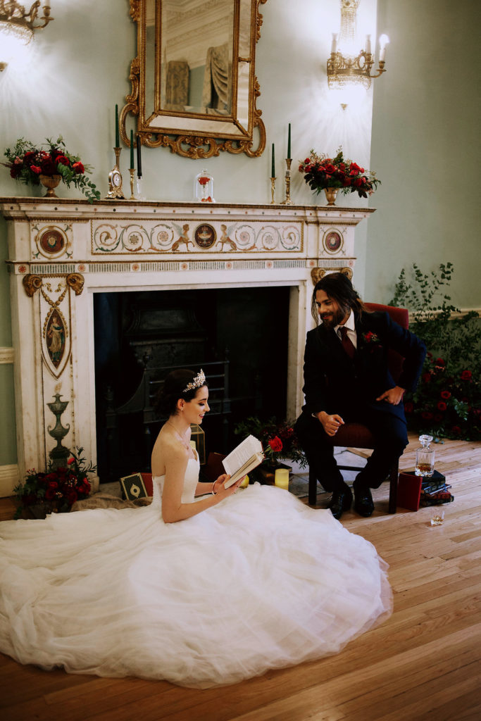 Beauty And The Beast Wedding Inspiration at Dartmouth House