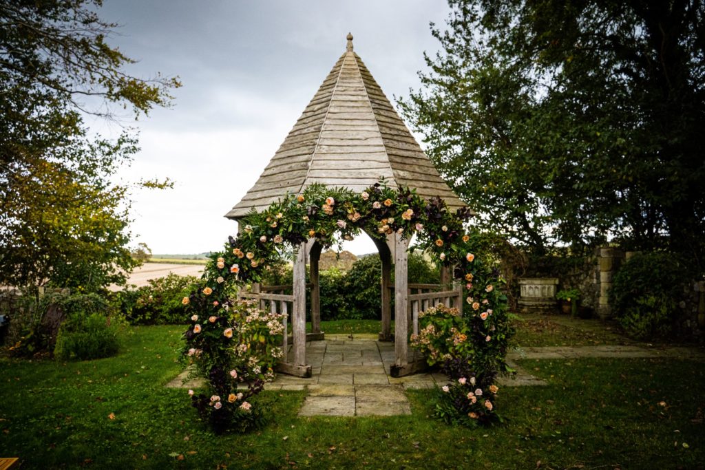 Warm Autumn Wedding Inspiration With A Sausage Dog at Solton Manor