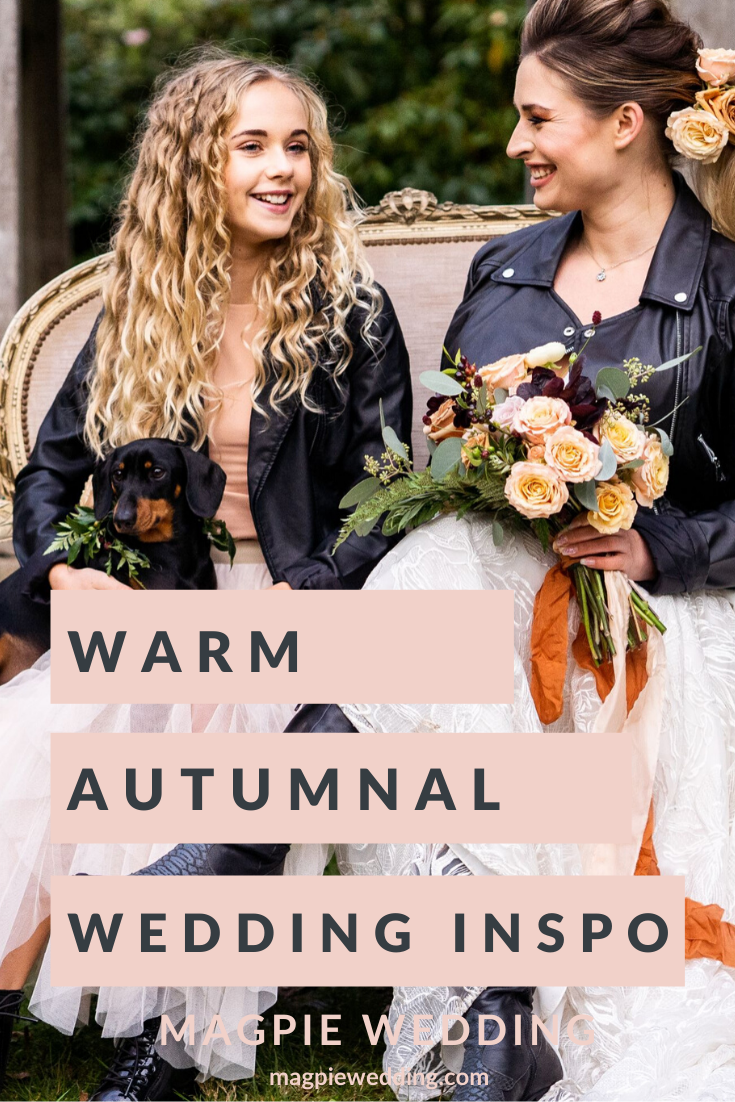 Warm Autumn Wedding Inspiration With A Sausage Dog at Solton Manor