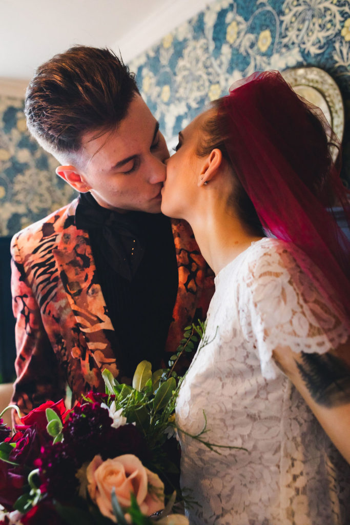 Alternative and Relaxed Rock Wedding Inspiration at The Greyhound Hotel, London