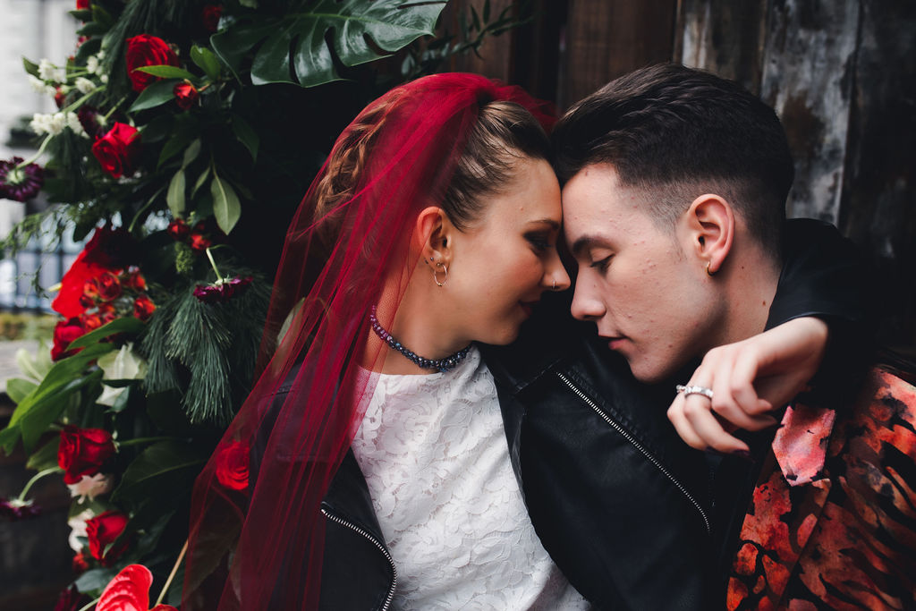 Alternative and Relaxed Rock Wedding Inspiration at The Greyhound Hotel, London