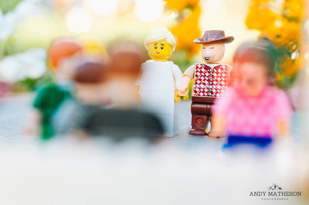 A Romantic Lockdown Lego Wedding