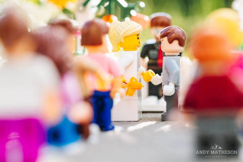 A Romantic Lockdown Lego Wedding