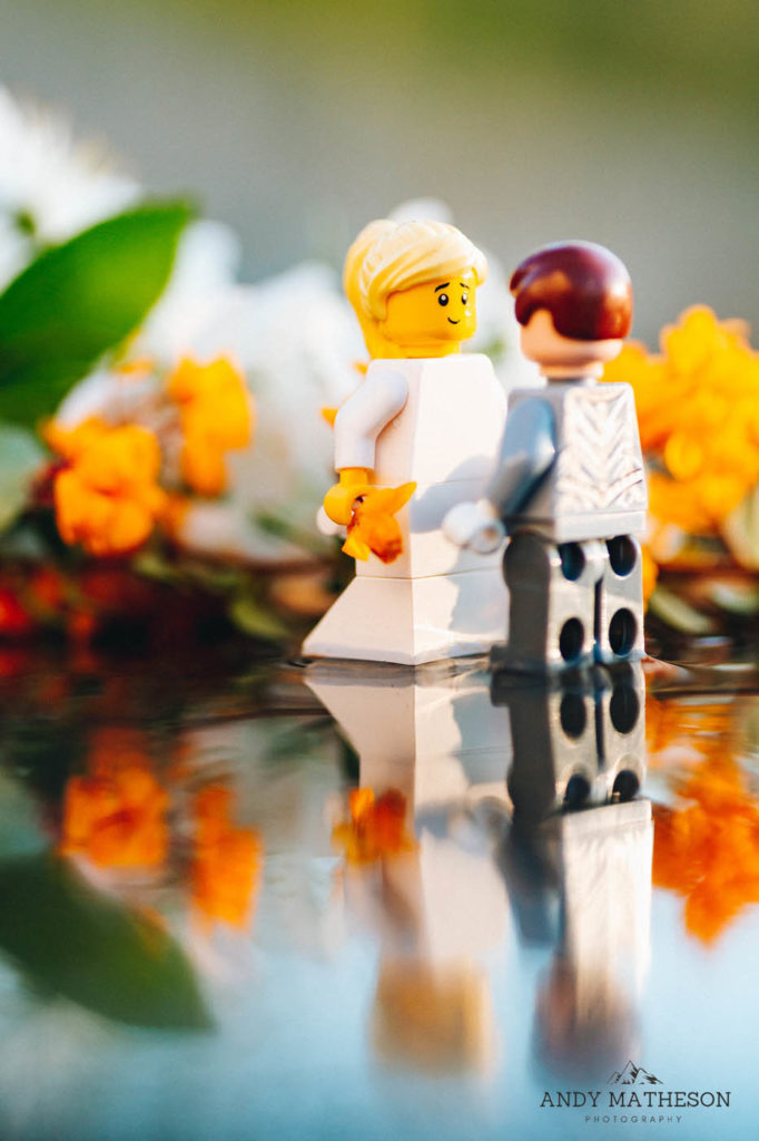 A Romantic Lockdown Lego Wedding