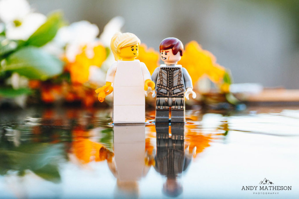 A Romantic Lockdown Lego Wedding