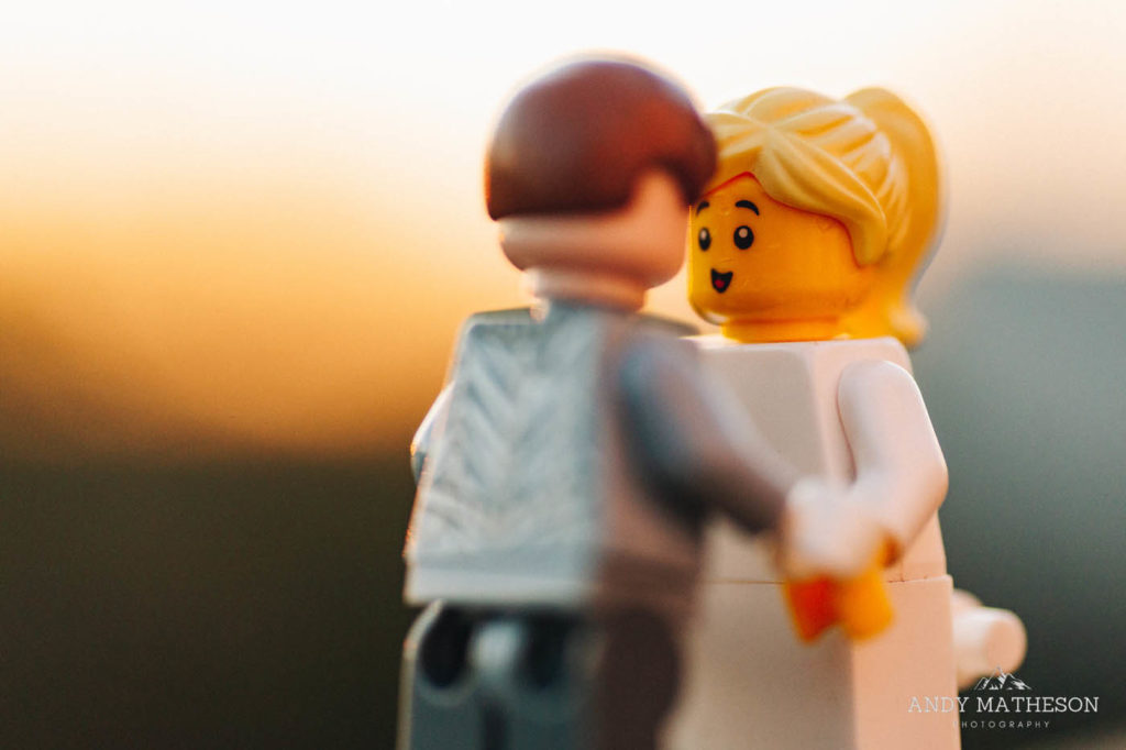 A Romantic Lockdown Lego Wedding