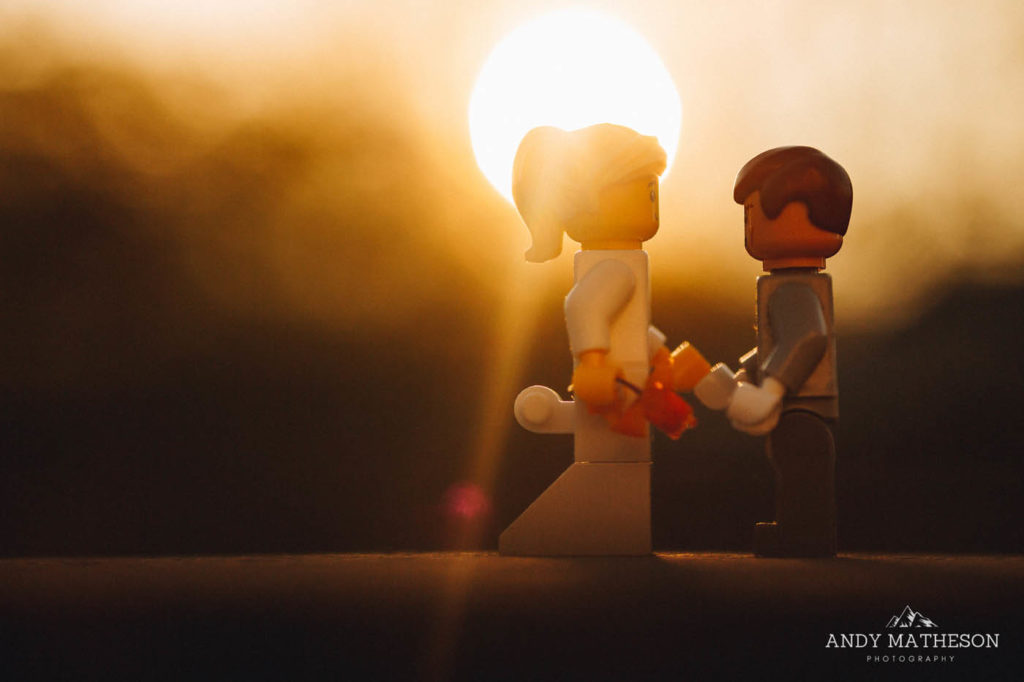 A Romantic Lockdown Lego Wedding