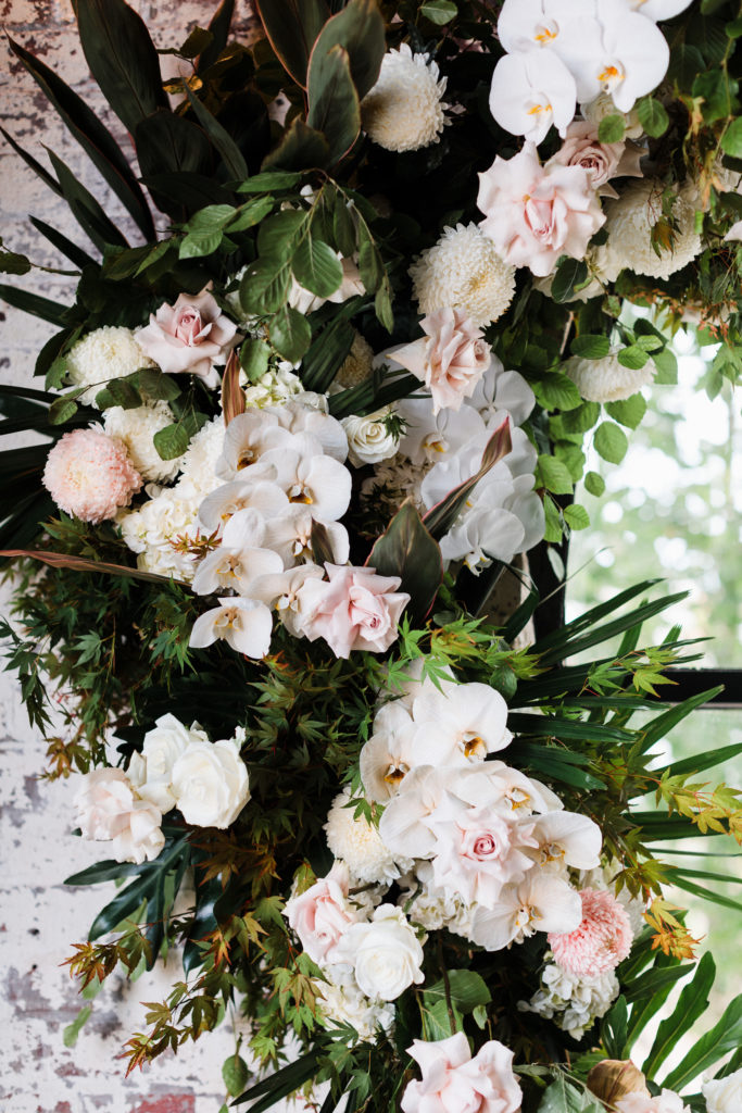 Romantic Pink and Gold Wedding at Panama Dining Room, Melbourne 