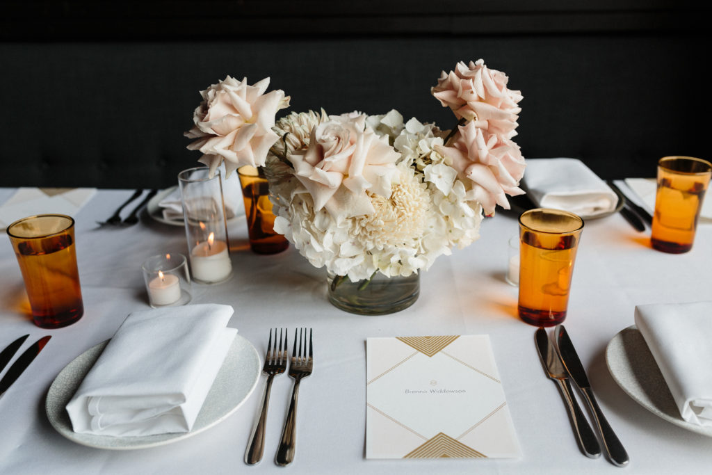 Romantic Pink and Gold Wedding at Panama Dining Room, Melbourne 