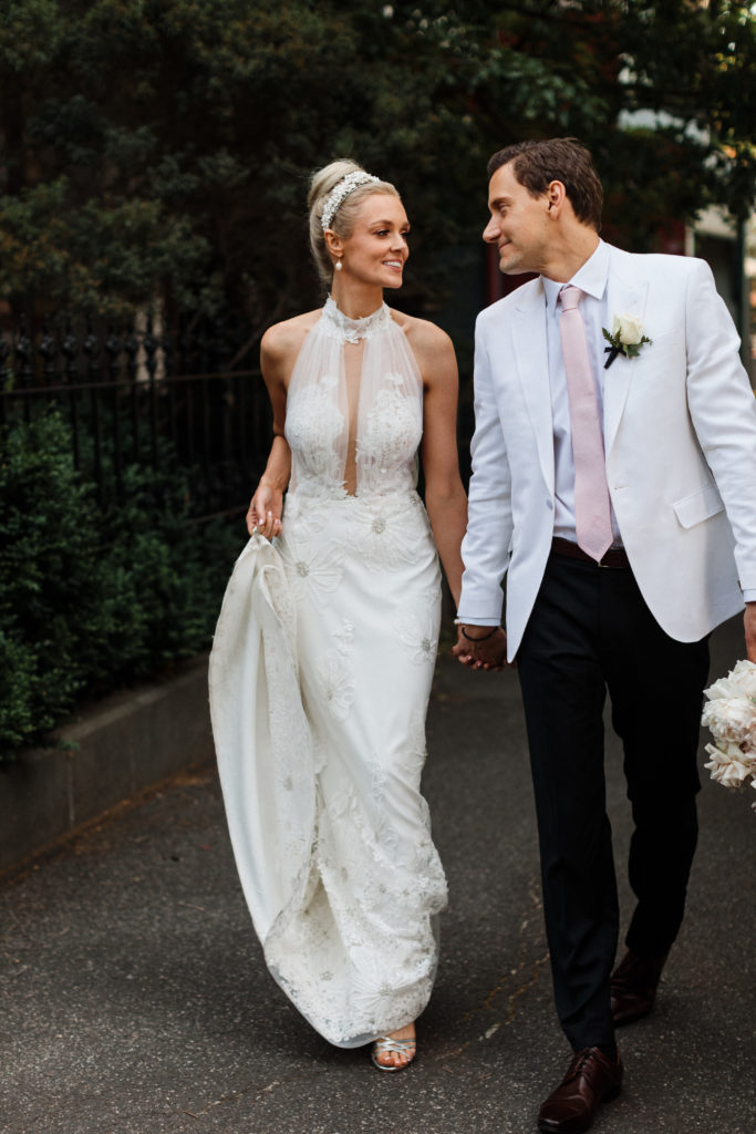 Romantic Pink and Gold Wedding at Panama Dining Room, Melbourne 