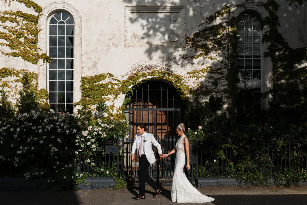 Romantic Pink and Gold Wedding at Panama Dining Room, Melbourne 