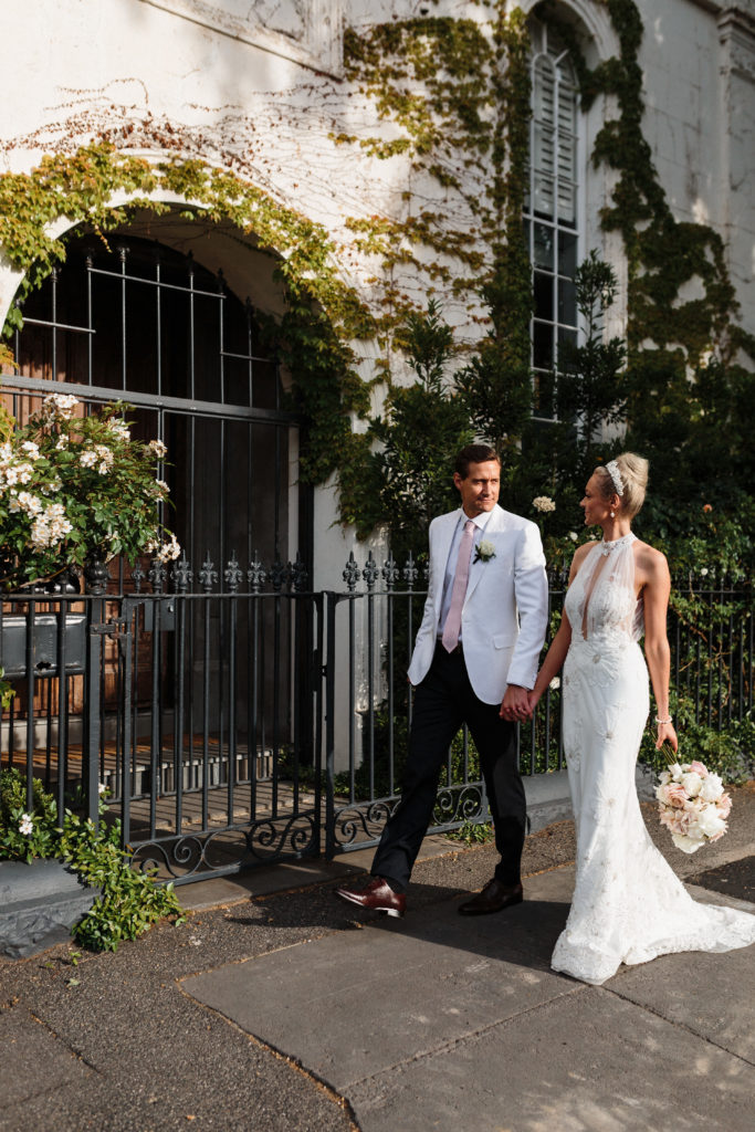 Romantic Pink and Gold Wedding at Panama Dining Room, Melbourne 