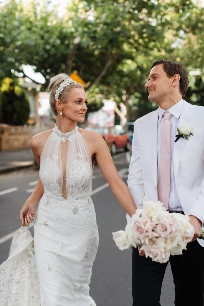 Romantic Pink and Gold Wedding at Panama Dining Room, Melbourne 