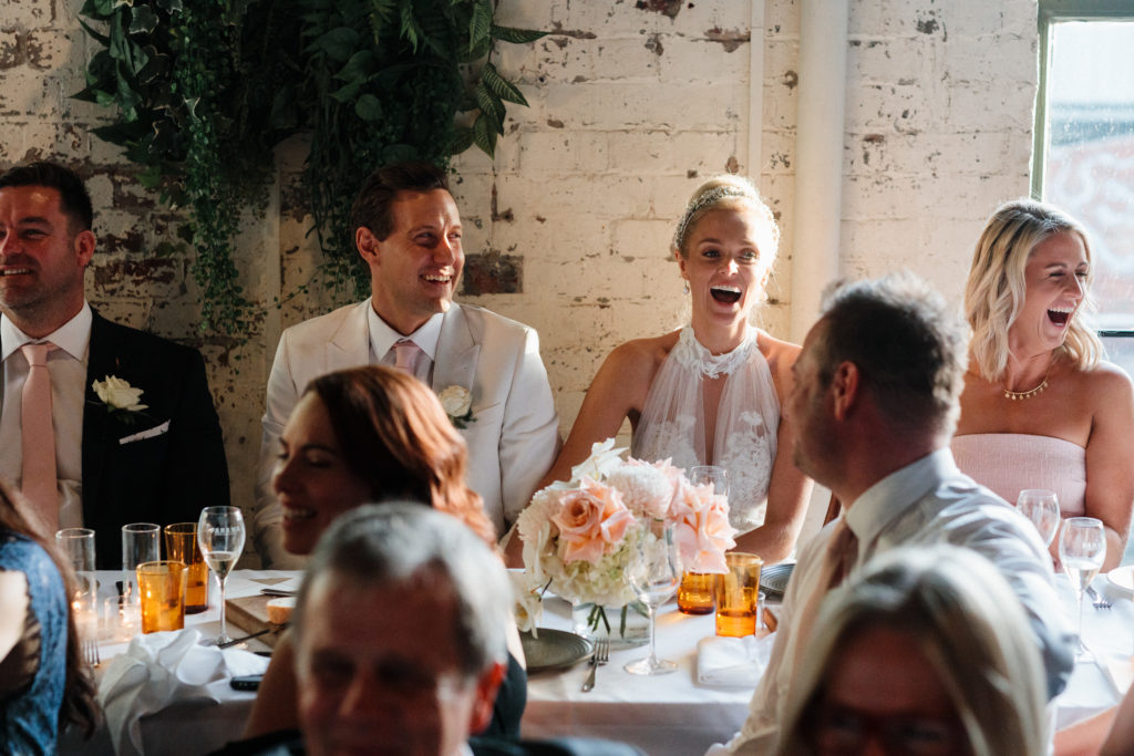 Romantic Pink and Gold Wedding at Panama Dining Room, Melbourne 