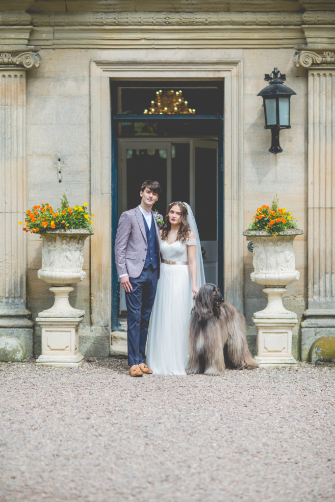 Country House Luxe Wedding Inspiration at Eshott Hall, Northumberland 