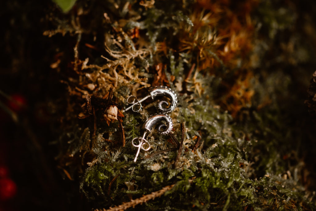 Dark Romantic Outdoor Wedding Inspiration at Upthorpe Wood, Suffolk