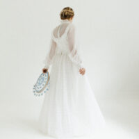 Vintage Wedding Dress by Magpie Wedding