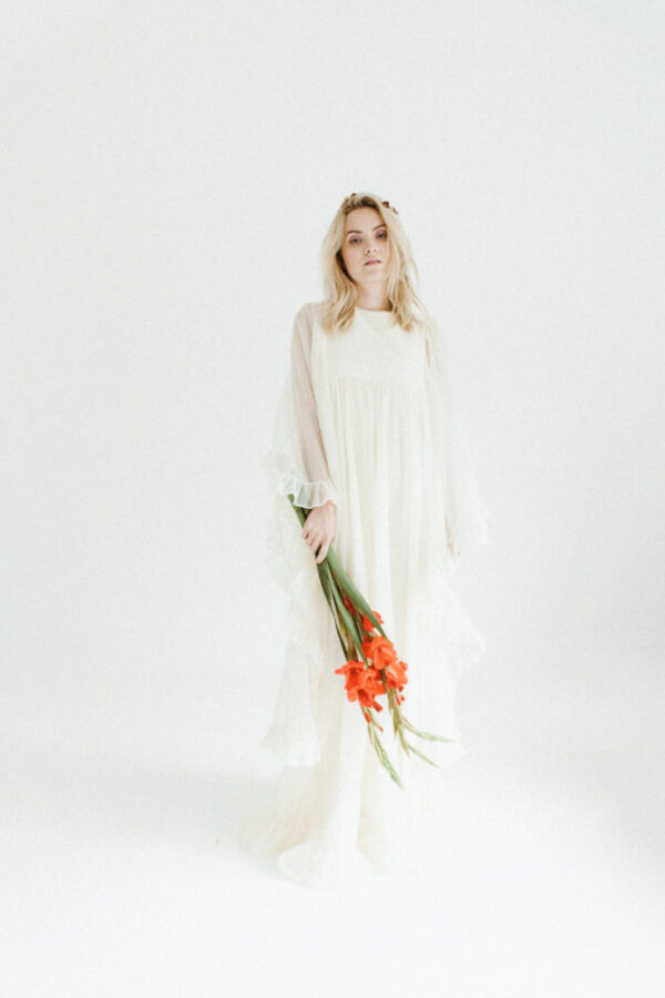 Vintage Wedding Dress by Magpie Wedding